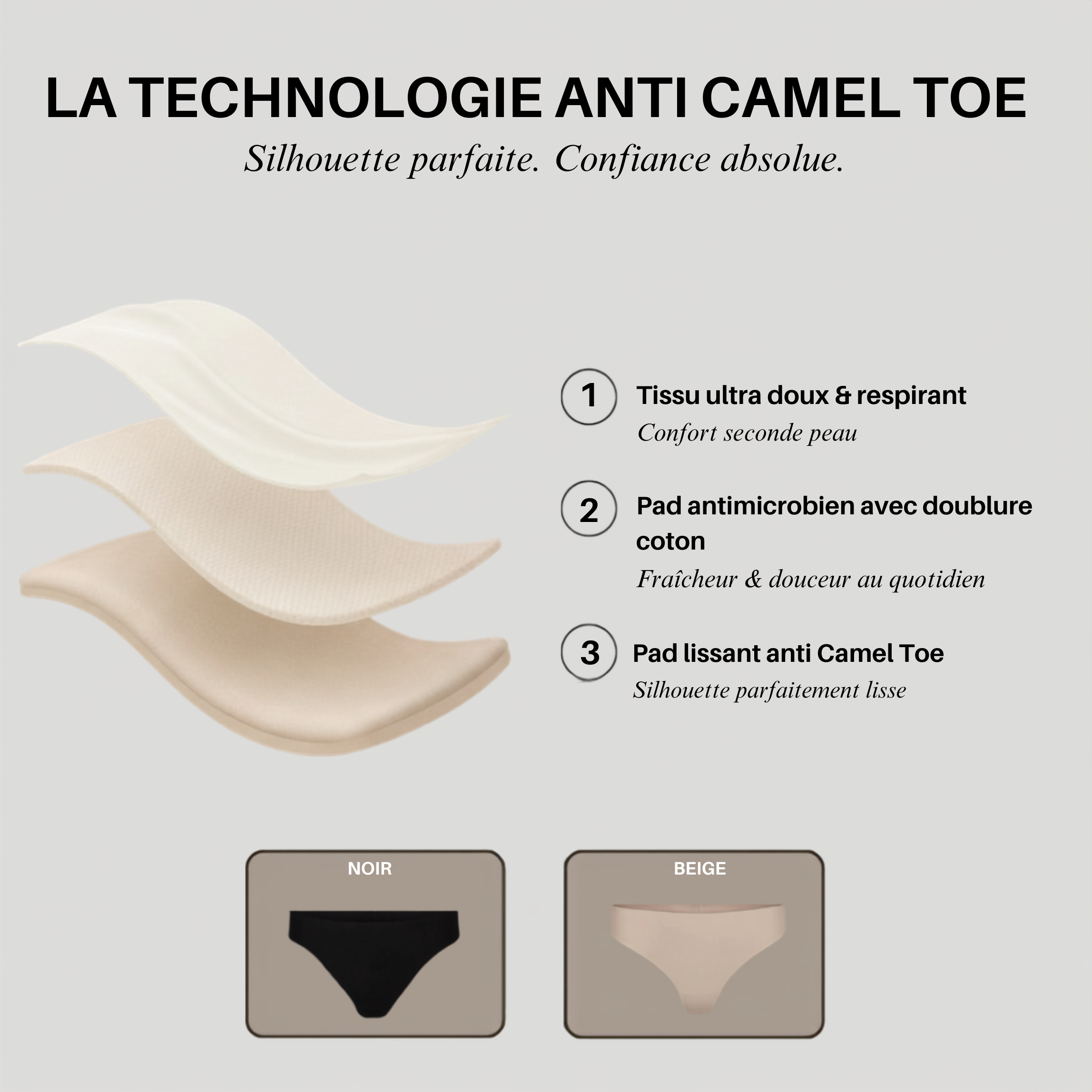 Culotte Lissante (Anti Patte de chameau)
